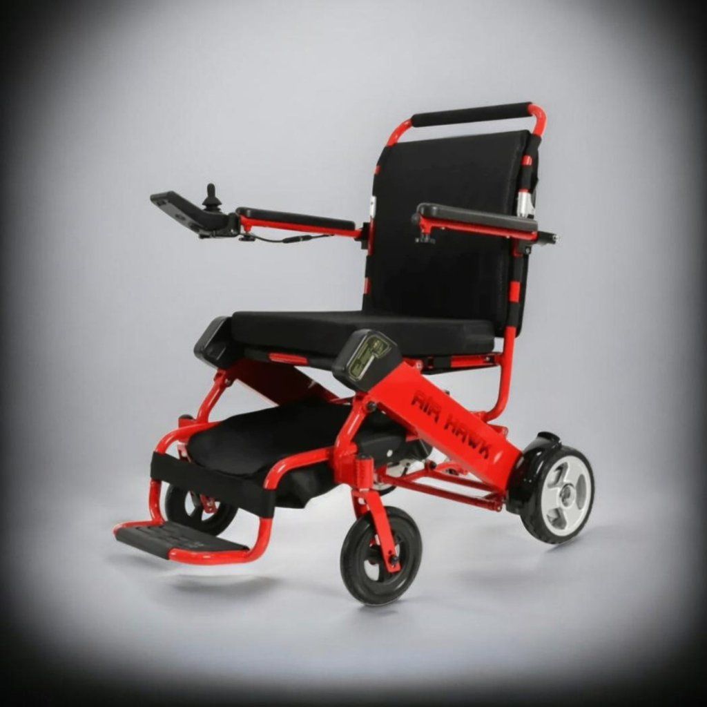 Air Hawk Foldable Lightweight Power Wheelchair