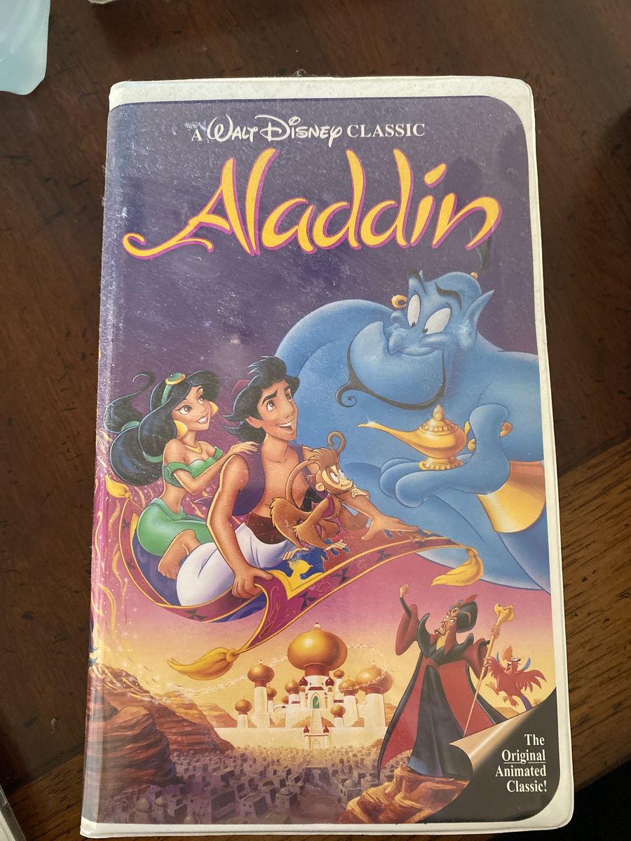 Aladdin VHS Disney