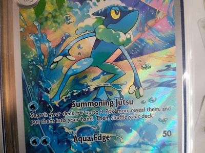 Pokemon Frogadier full art willing to trade for Froakie full art.