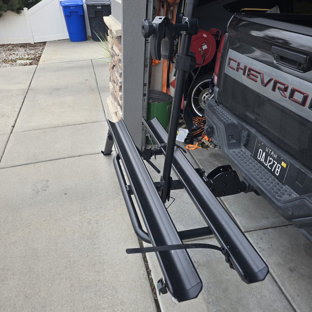 Ebike, mountain bike rack. heavy duty.