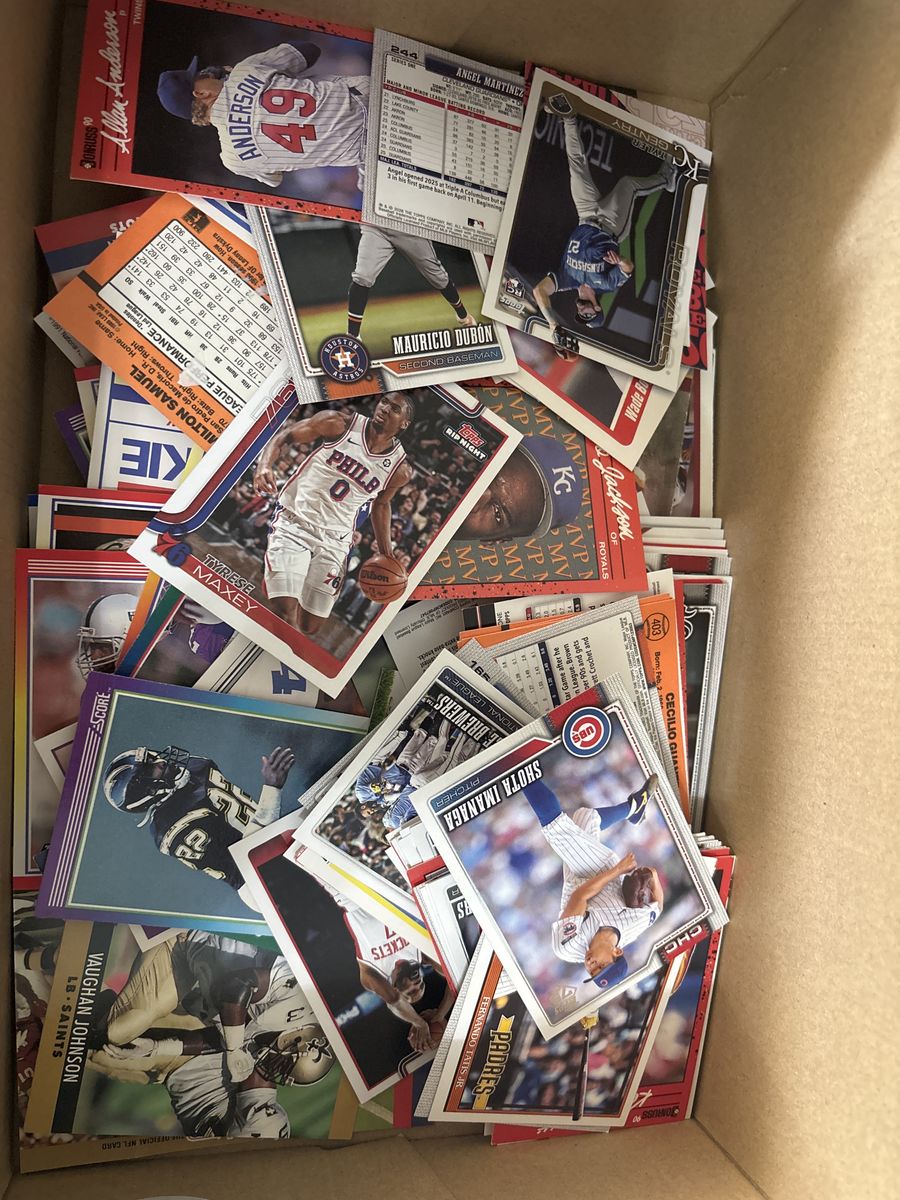 Random sports cards