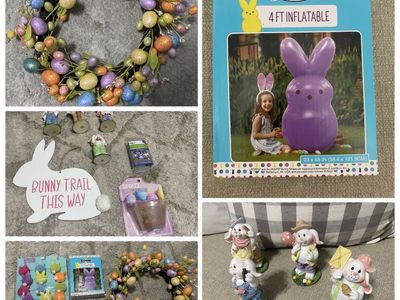 Easter Wreath & Easter Decor BUNDLE Or Separately