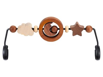 NEW Toy Bar Compatible with Baby Bjorn Bouncer Toy Bar for Baby Bouncer (Natural Wood Colors)