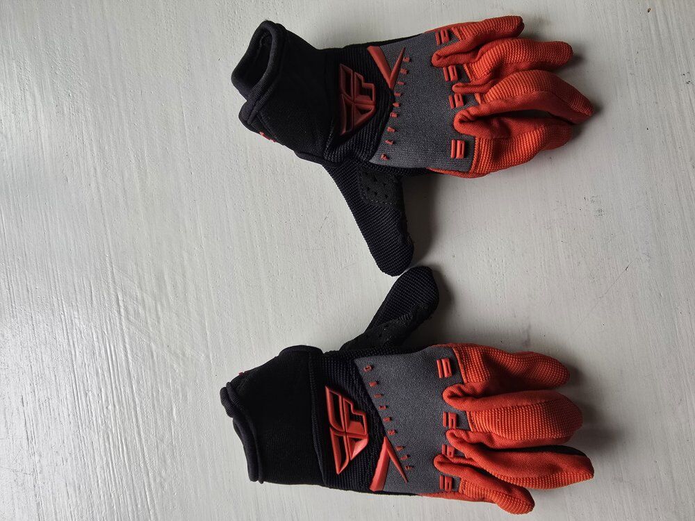 FLY RACING 2019 F-16 GLOVES-Red/Black/Grey size 3/