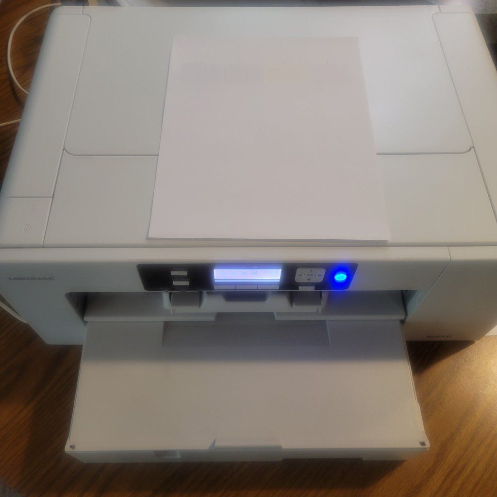 Sawgrass SG1000NA Sublimation Printer & HPN Black Series 16x20 Heat Press Bundle