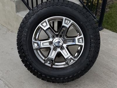 Ford F150 Rims and Tires 275/65R18 Open Range All Terrain Load E like new