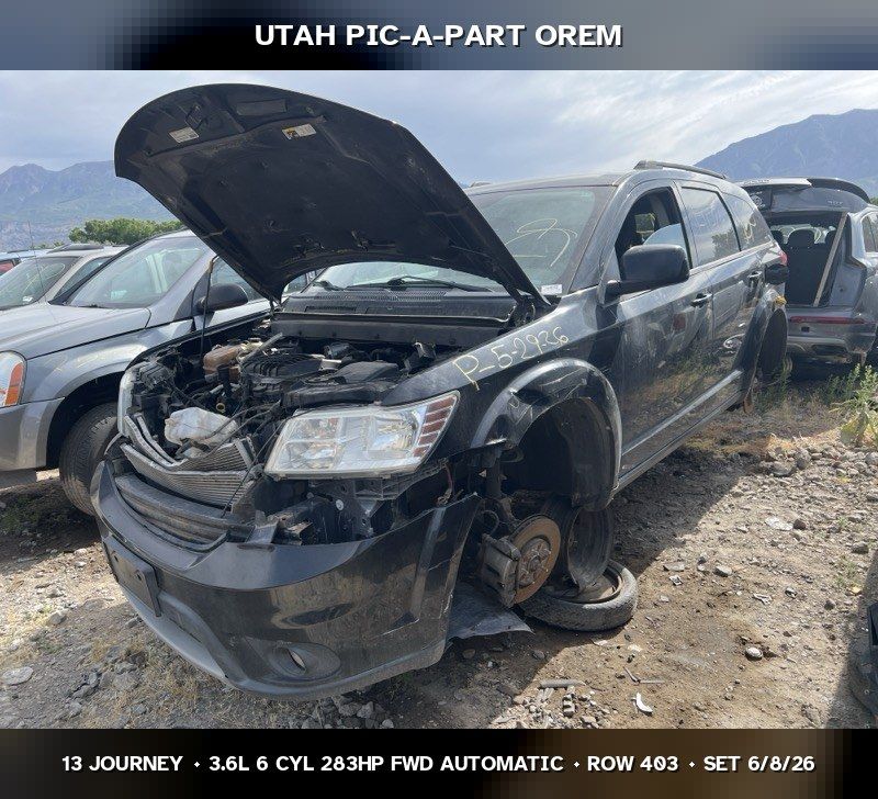 2013 Dodge Journey Parts - UTPAP Orem