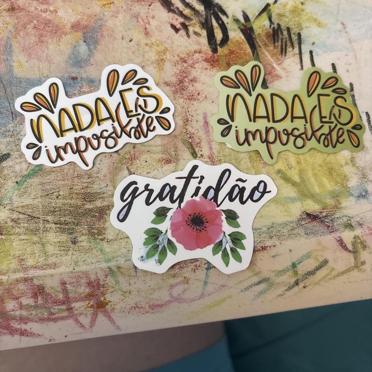 Nada Es Imposible & Gratidao Vinyl Decal Stickers - Set of 3