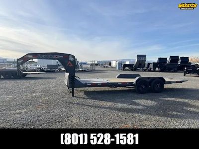 2026 RawMaxx 7x22 G7X I-Beam Gravity Gooseneck Til