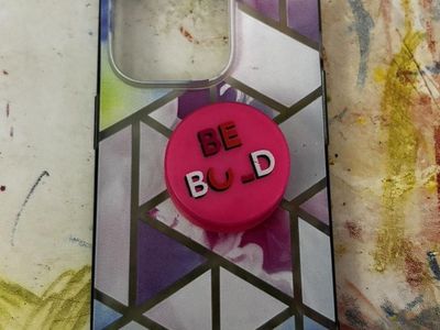 Geometric Pattern Phone Case for iPhone 15 with PopSocket - 'Be Bold'