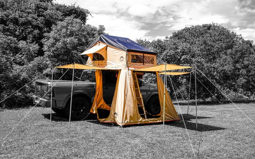 Roof Top Tent w/ XL Annex – Guana Wanaka 4 Overland RTT