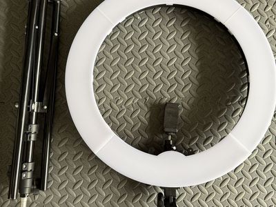 Large Ring Light with Tripod Stand & Phone Holder