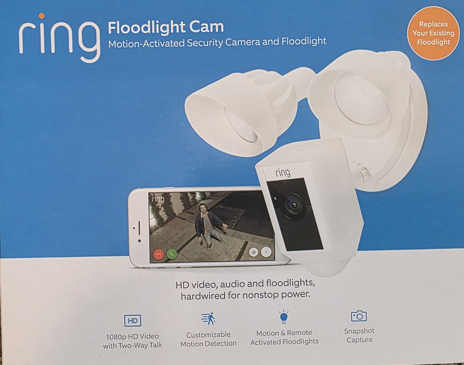 NEW Ring Floodlight Cam