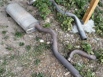 2005 chevy duramax exhaust and muffler.