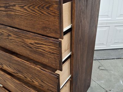 real wood 5 drawers dresser/sollen