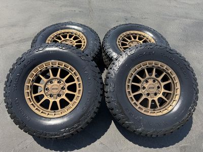 New 285/70r17 Mickey Thompson Baja Boss AT Bronze DTS 606 TIS Dropstar 6x5.5 Chevy Silverado Tacoma 6x135 Ford F150 6 lug