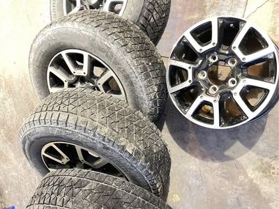 Set of 4 OEM Toyota Wheels and Rims with Bridgestone Blizzak Tires