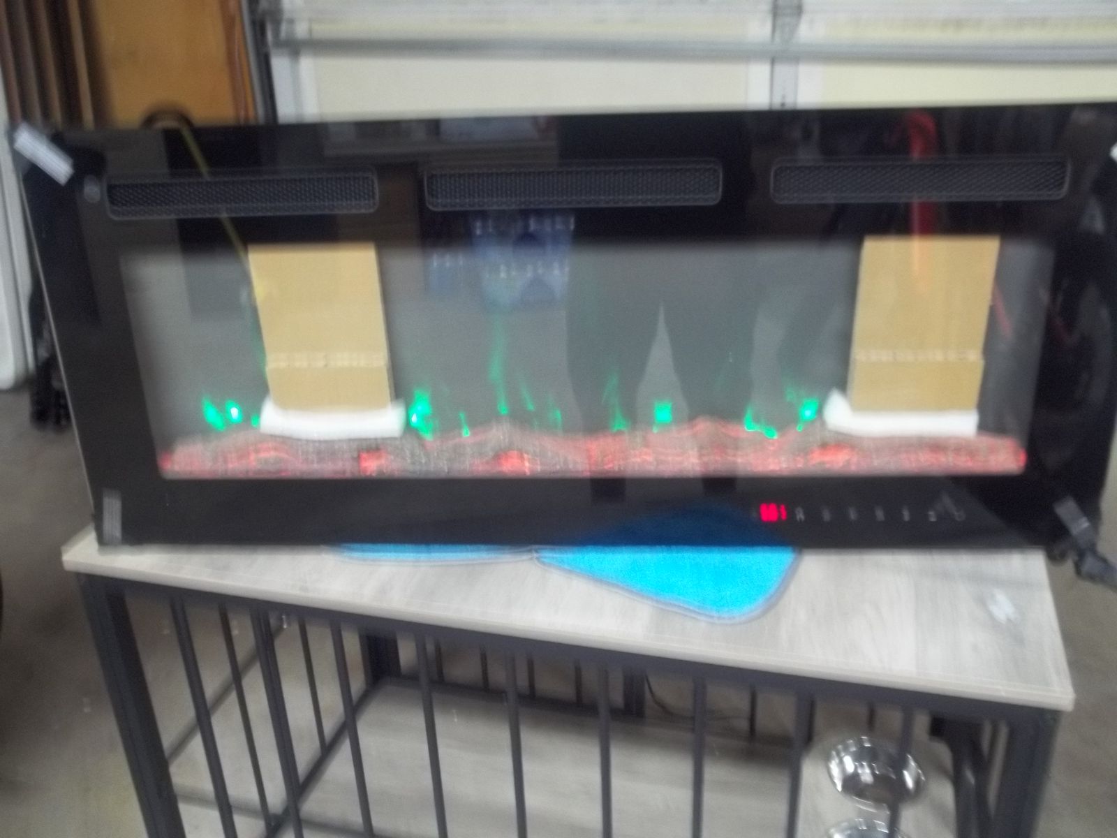 43" Electric Fireplace with heat
