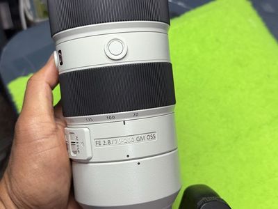 Sony 70-200 2.8 GM 1750$, Canon 70-200 is 1 2.8 800$