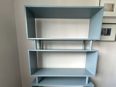 Blue Bookcase