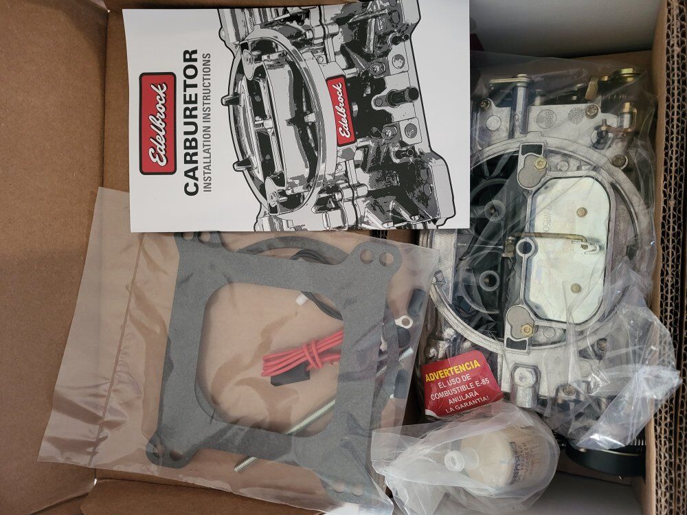 Edelbrock 1406 600cfm electric choke