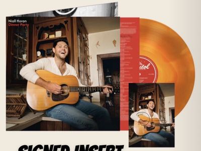 Niall Horan-SIGNED Dinner Party-Candlelight Colored Vinyl-Limited Edition-SEALED-Autographed-Rare-Collectible-Record LP