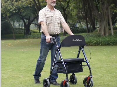 Rollator Walker/ Ambliss/ Red/ New In Box