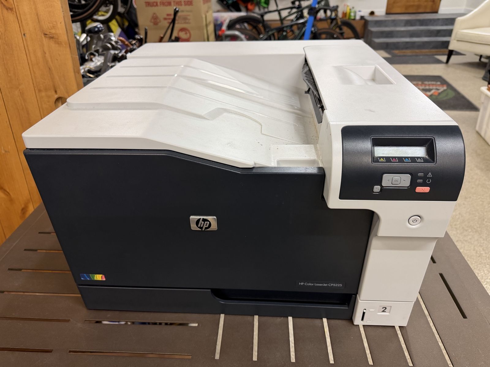 HP Color LaserJet CP5225 A3 Laser Printer - Used