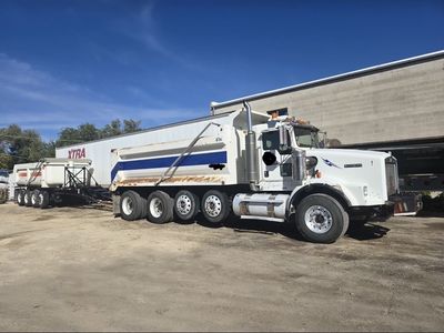 2006 kenworth t800 and pup