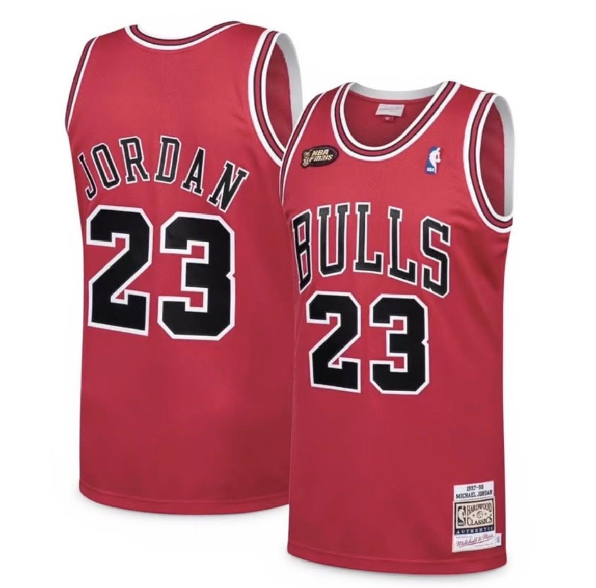 Michael Jordan #23 | M* | Chicago Bulls | Red | 1997/98 Finals | MOJ015