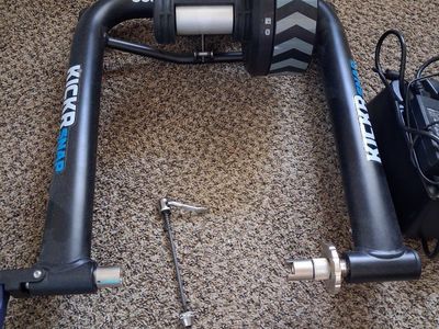 Wahoo KICKR SNAP Smart Bike Trainer, Indoor Cycling, Wheel-On Design, Power Meter