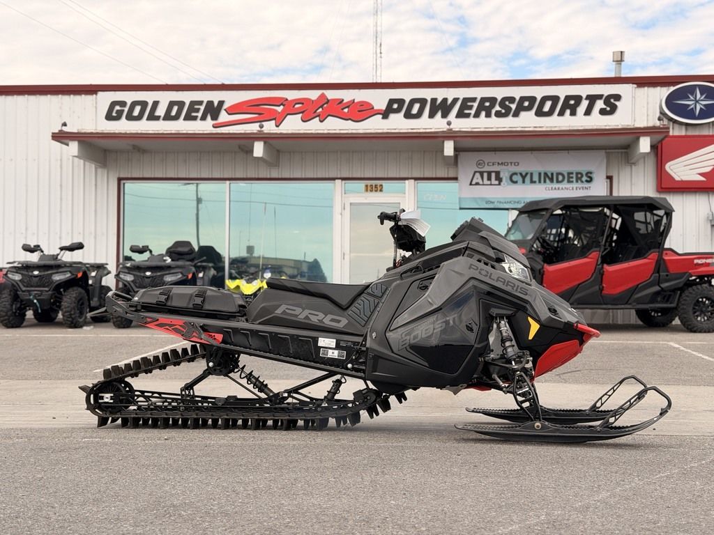 2025 Polaris® Boost PRO RMK 155 Shadow Gray / Gloss Black