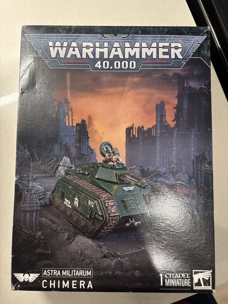 Warhammer 40K Astra Militarum Chimera Tank