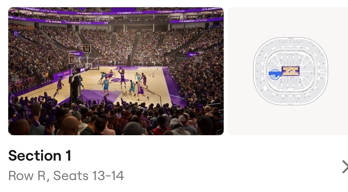 (2) Lower Bowl Jazz vs Pelicans Tonight $50/ea