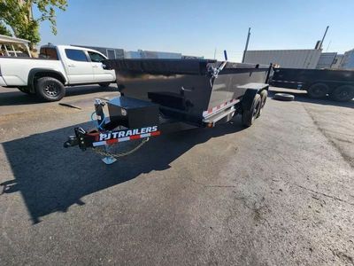 2026 PJ Trailers 7X14 D7 14K with 2' Sides Dump Tr