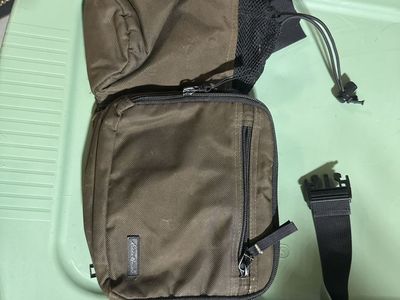 Eddie Bauer Olive Green Outdoor Fanny Pack Waist Bag
