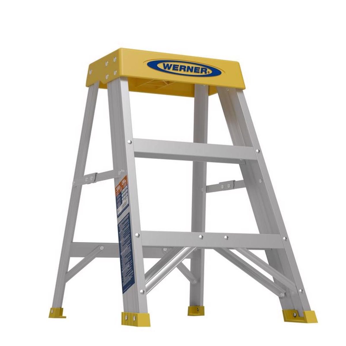 2 ft. Aluminum Step Ladder, 300 lb. Load Capacity Type - NEW