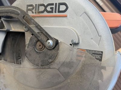 Rigid chop saw with folding stand