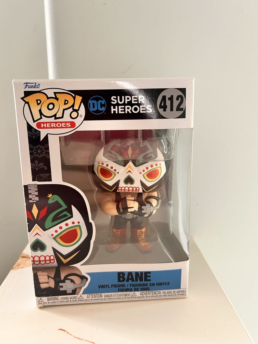Funko Pop! DC Super Heroes Bane (412) Day of the Dead Sugar Skull Vinyl Figure