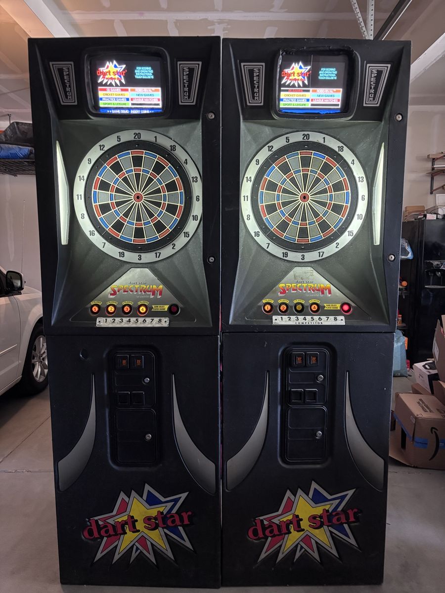 Dart Star Spectrum Commercial Soft Tip Electronic Dartboard Arcade Games