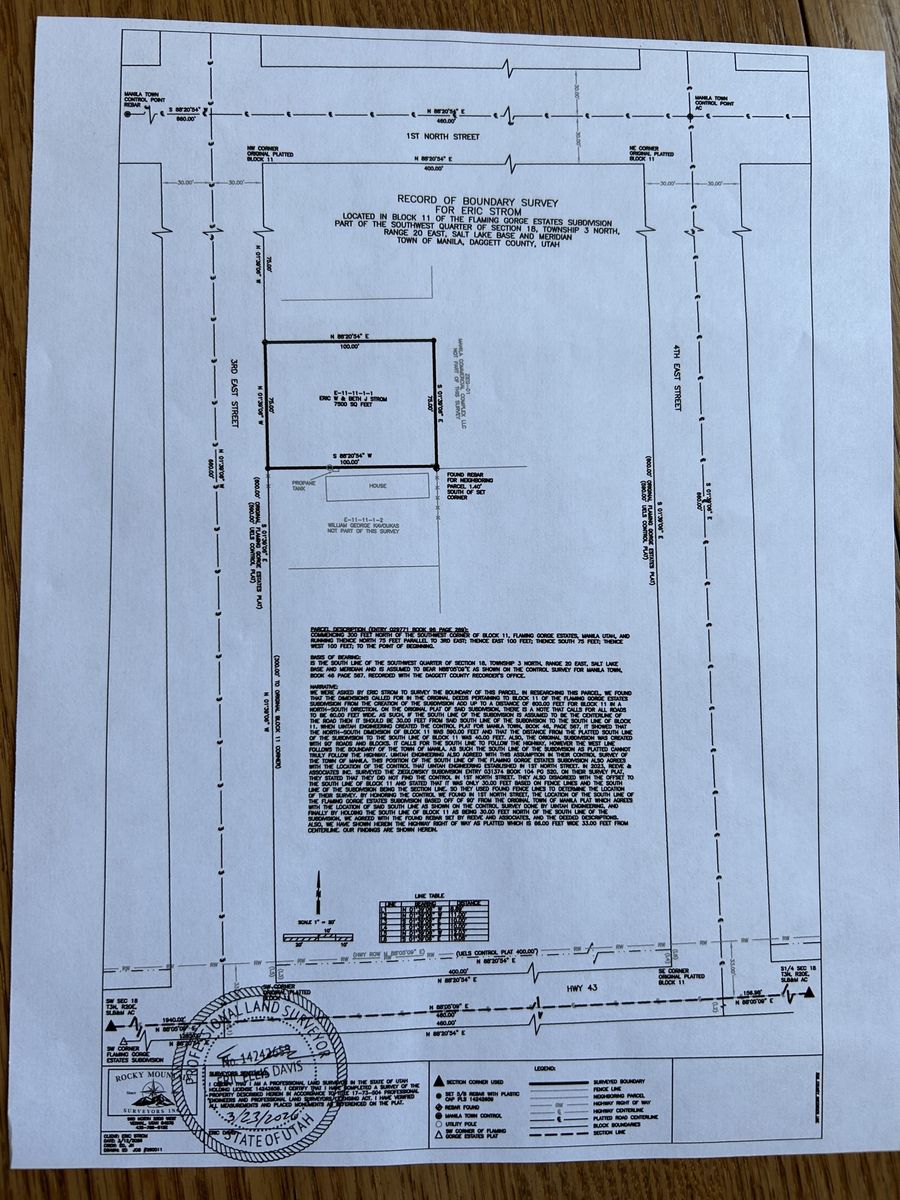 City Lot 75x100 Manila Utah
