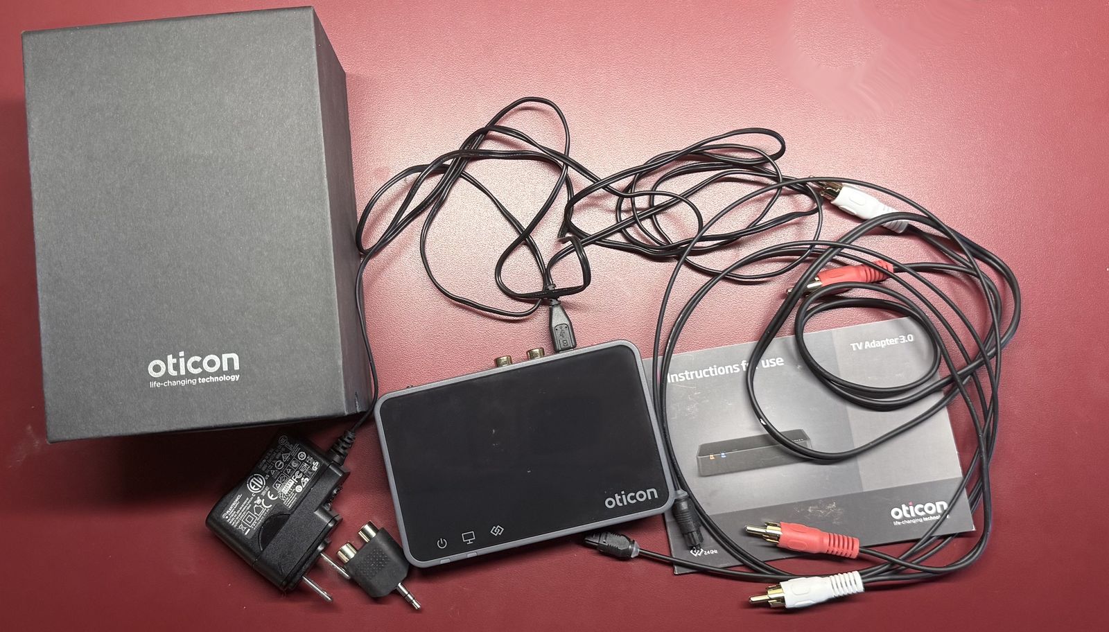 OTICON TV ADAPTER... TVA3 3.0