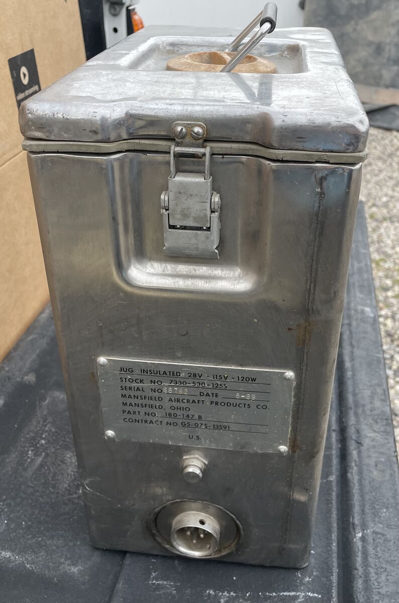 Mansfield Aircraft Insulated Jug