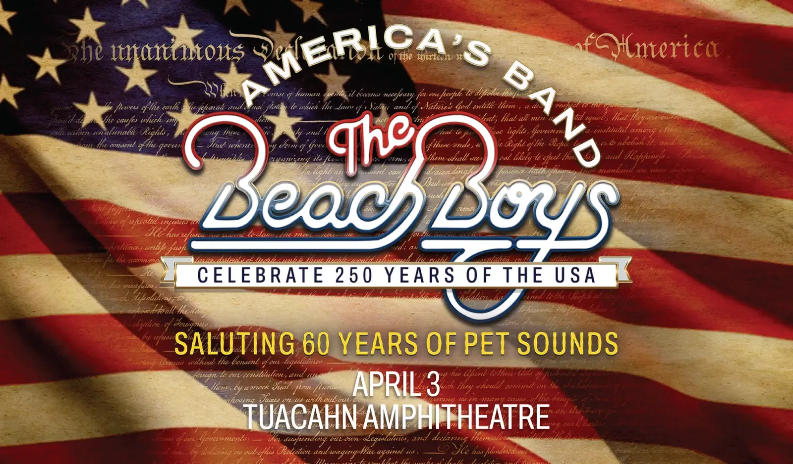 Beach Boys; Tuacahn; 4/3