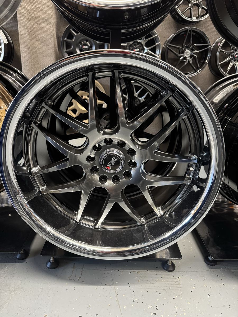 XXR 20x10.5 5x120 lug pattern 35 Offset Chromium Black . brand new set of 4 wheels