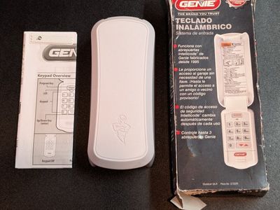 Genie GK-R | Wireless Keypad | Garage Door Opener