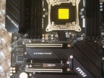 MSI X299 PRO LGA 2066 ATX Motherboard - X299 PRO