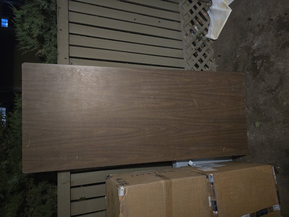6' foot folding table
