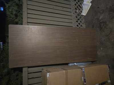 6' foot folding table