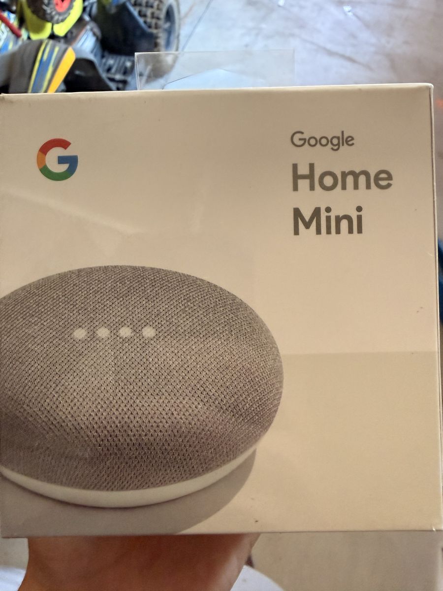 Google Home Mini Smart Speaker with Google Assistant - Chalk